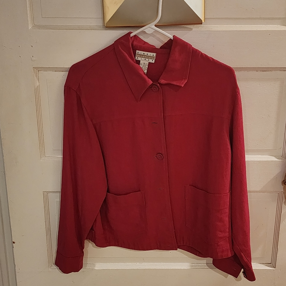 Pink 80s Spring Jacket